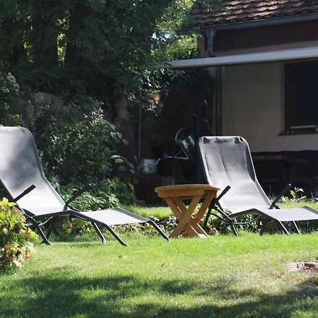 Ferienhaus Burgblick Munzenberg Bagian luar foto