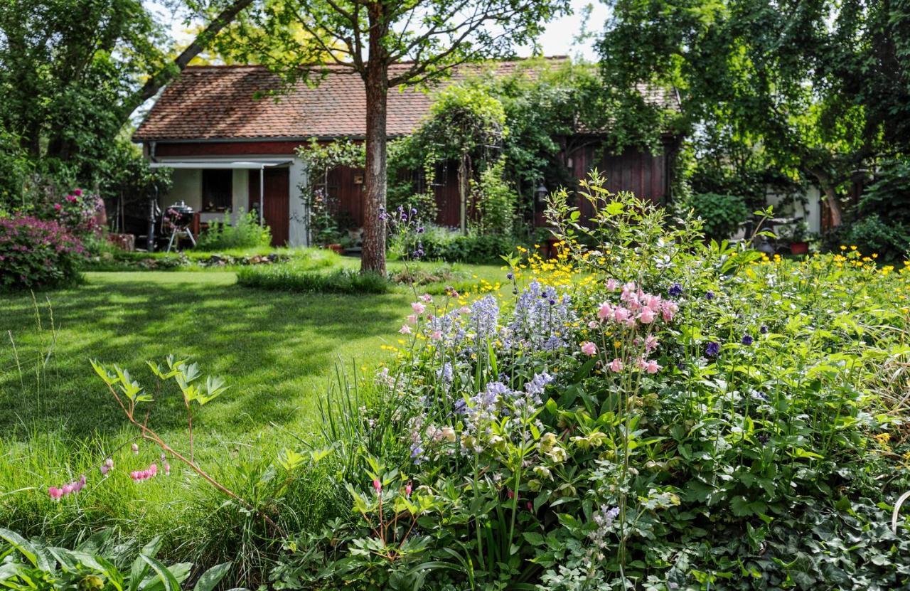 Ferienhaus Burgblick Munzenberg Bagian luar foto