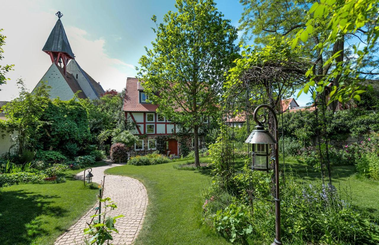 Ferienhaus Burgblick Munzenberg Bagian luar foto