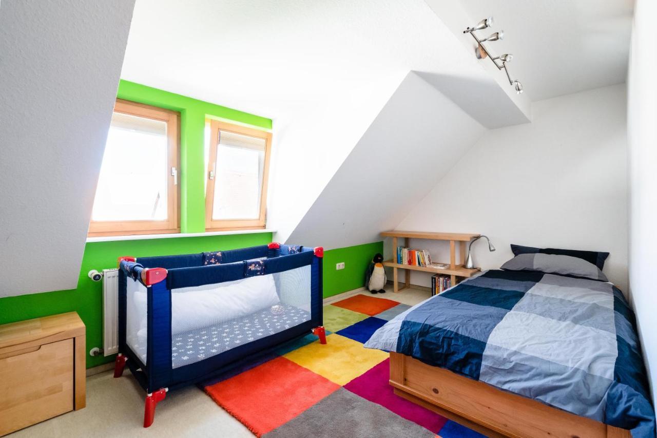 Ferienhaus Burgblick Munzenberg Bagian luar foto