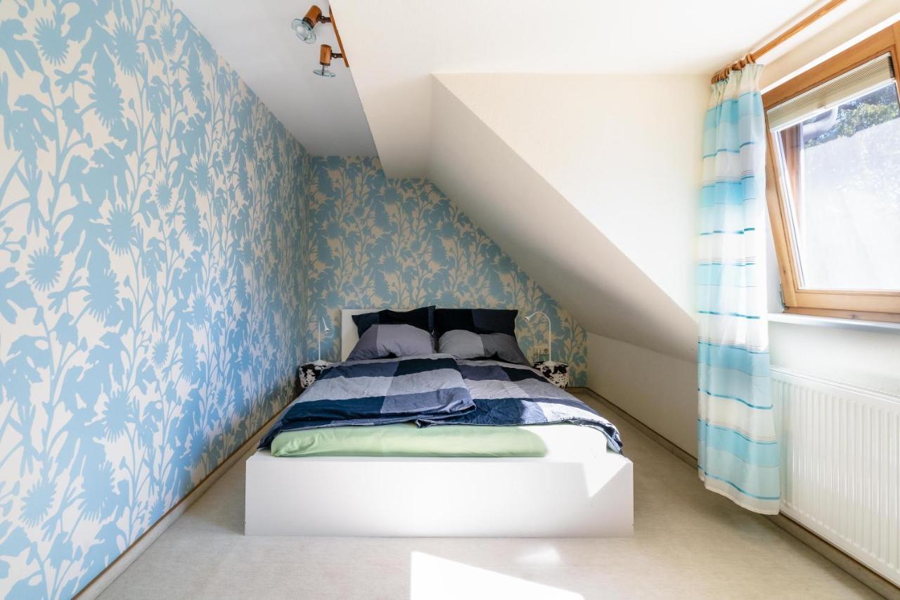 Ferienhaus Burgblick Munzenberg Bagian luar foto