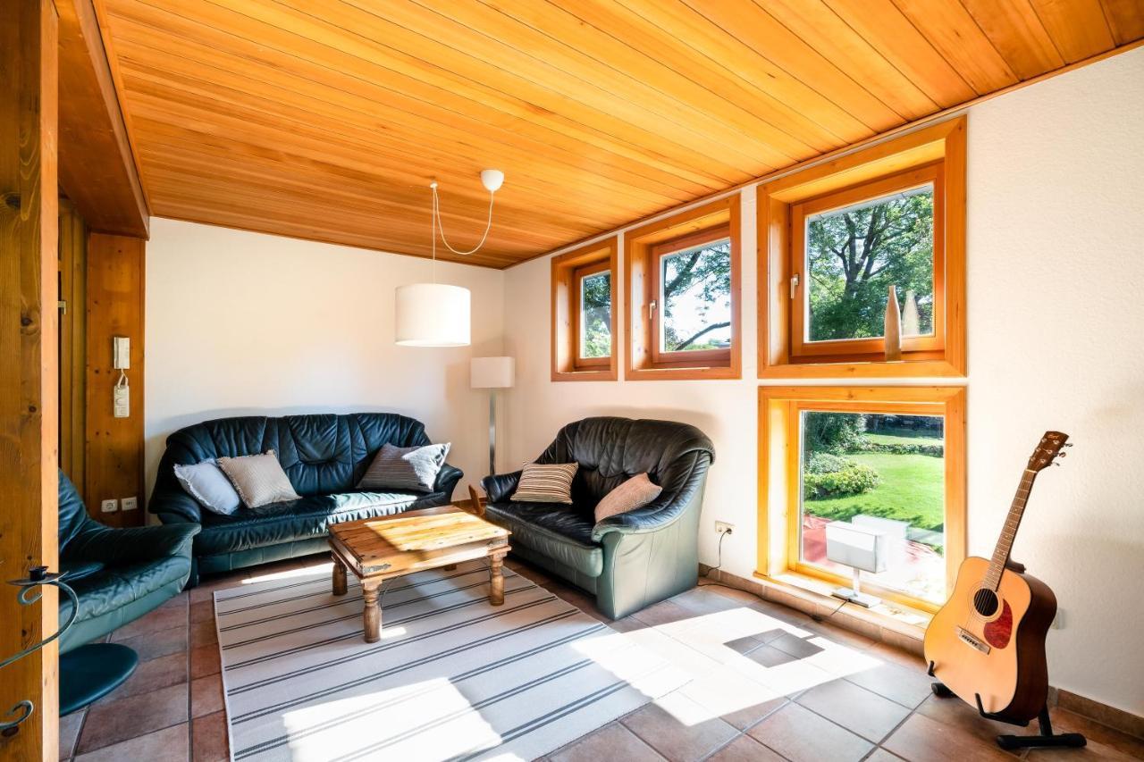 Ferienhaus Burgblick Munzenberg Bagian luar foto